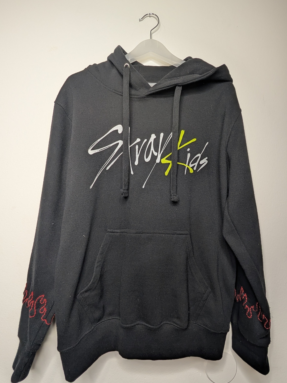 Black Straykids Graphic Hoodie Sweatshirt